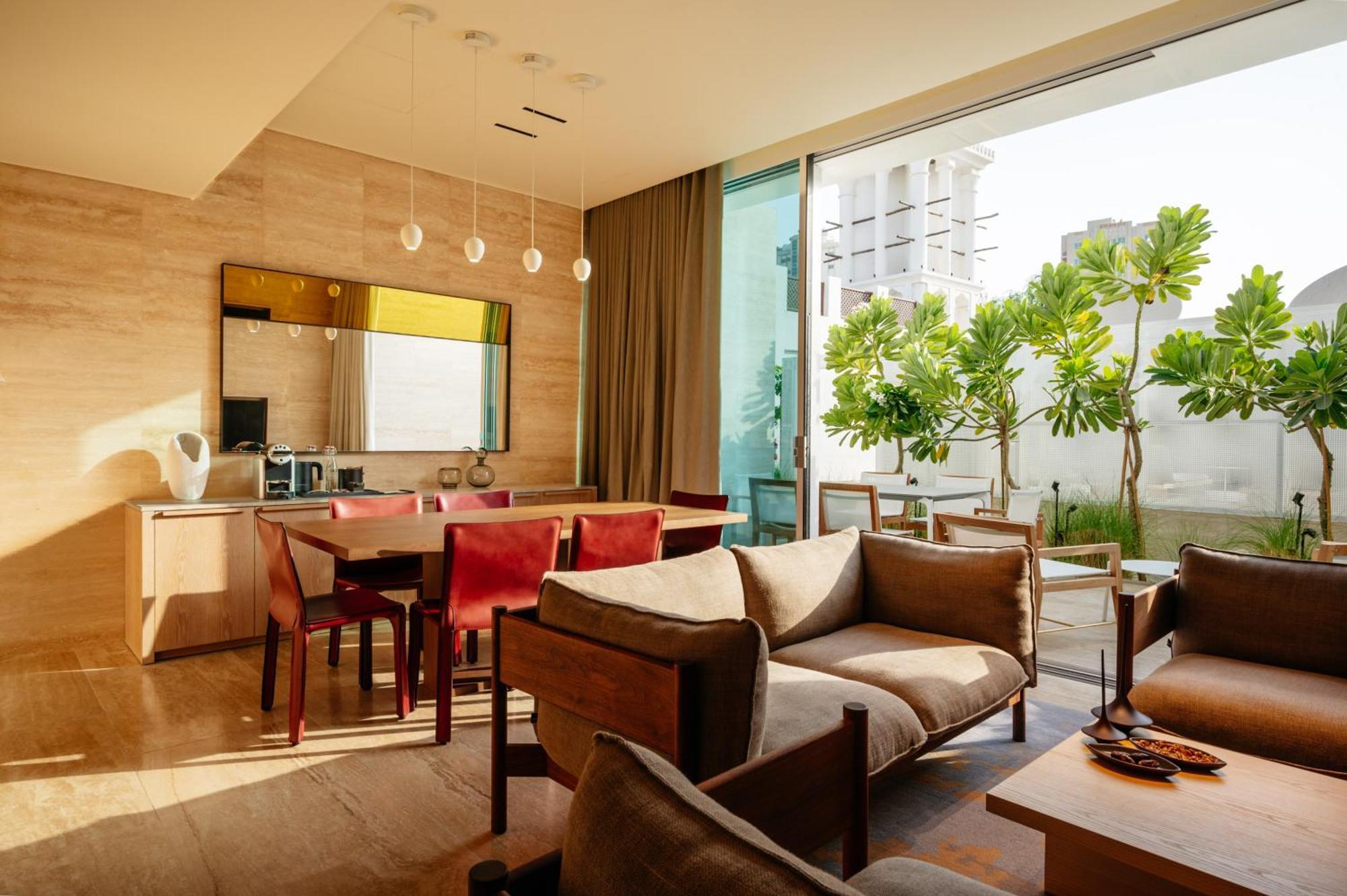 The Chedi Al Bait, Sharjah Hotel Exterior photo A living room in a private house