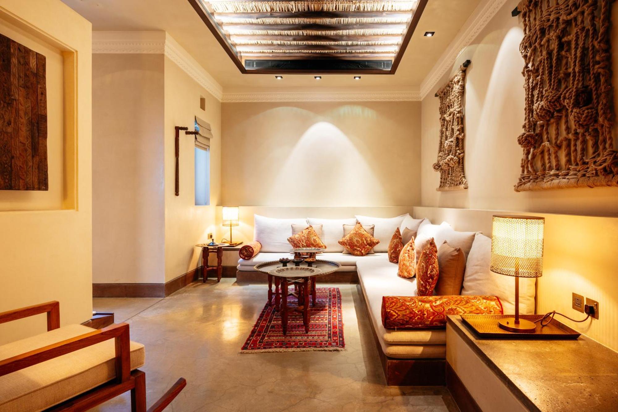 The Chedi Al Bait, Sharjah Hotel Exterior photo A suite at the Taj Mahal Palace