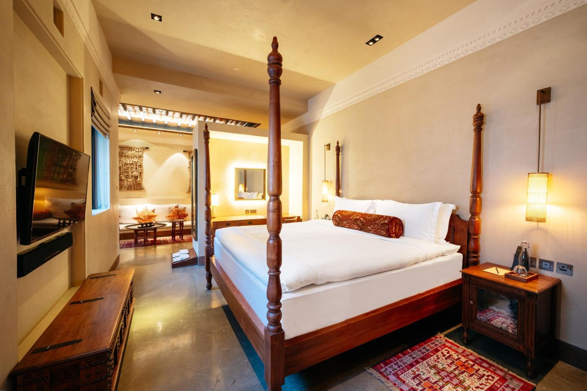 The Chedi Al Bait, Sharjah Hotel Exterior photo A bedroom at the hotel